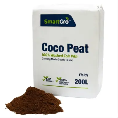 Coco peat bale.