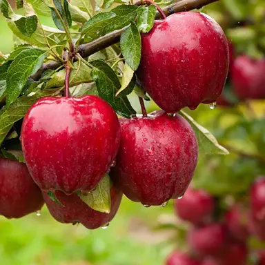 'Red Delicious' Apple fruit.