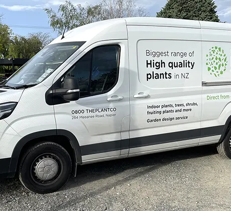 The Plant Company Delivery Van